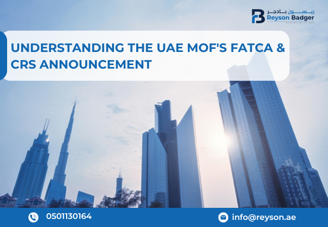 FATCA and CRS reporting UAE